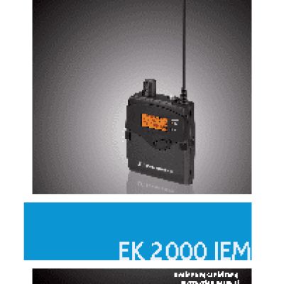 SENNHEISER EK 2000 IEM-GW-X