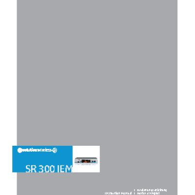 SENNHEISER SR 300 IEM G3-G-X