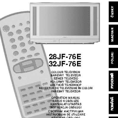SHARP 28JF-76E / 32JF-76E