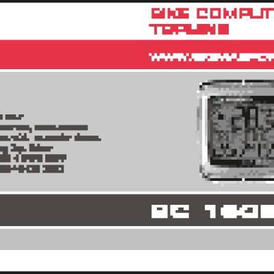 SIGMA Sport BC 1606L DTS Cadence