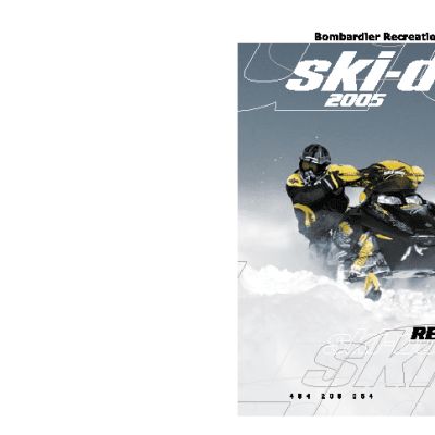 Ski Doo MX Z 2005