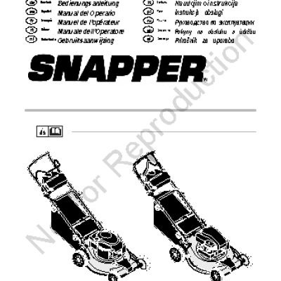 SNAPPER ERDS 19700 HW