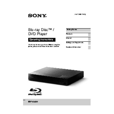 SONY BDP-S6500