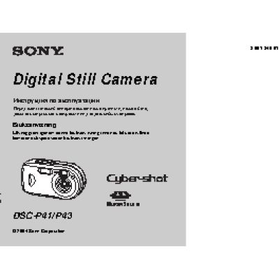 SONY Cyber-Shot DSC-P43