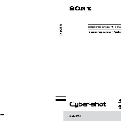 SONY Cyber-Shot DSC-RX1