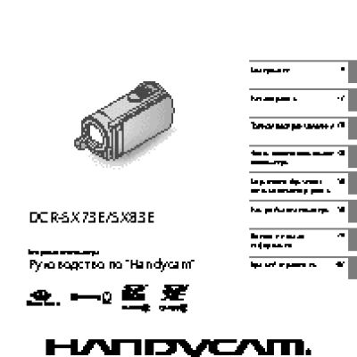SONY DCR-SX83E