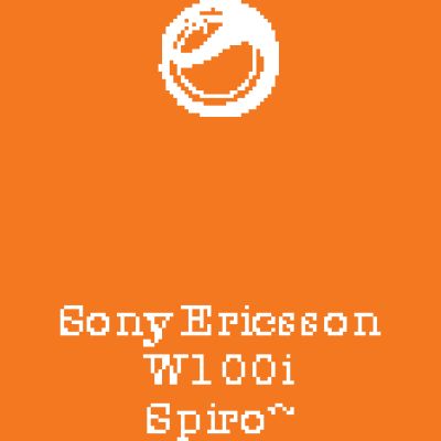 SONY Ericsson Spiro W100i