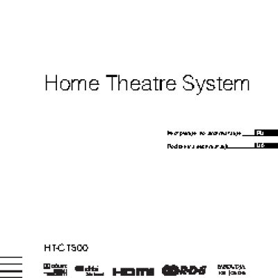 SONY HT-CT500