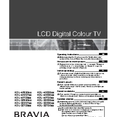 SONY BRAVIA KDL-32D2810