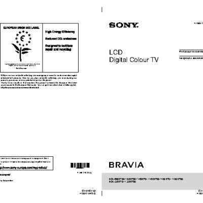 SONY KDL-46 EX700