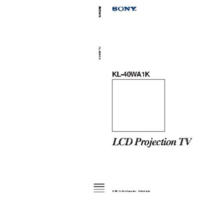 SONY KL-40WA1K