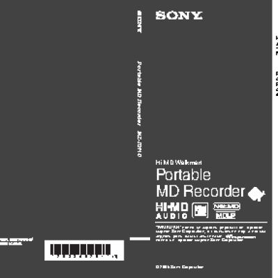 SONY MZ-RH10