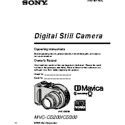 SONY MVC-CD300
