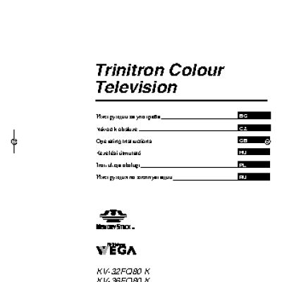 SONY TRINITRON KV-32FQ80K