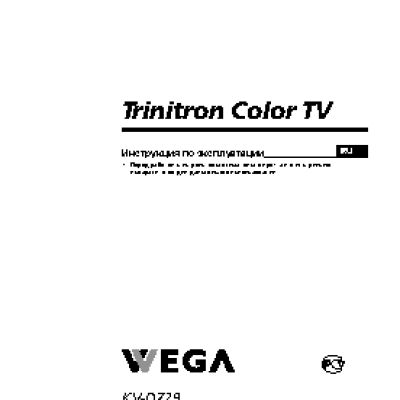 SONY TRINITRON KV-DZ29M91