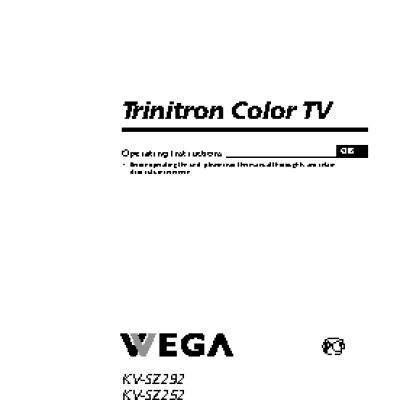 SONY TRINITRON KV-SZ252M91