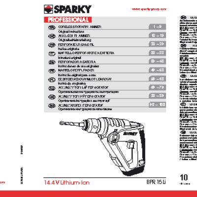 SPARKY BPR 15Li