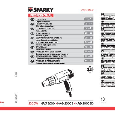 SPARKY HAG 2000