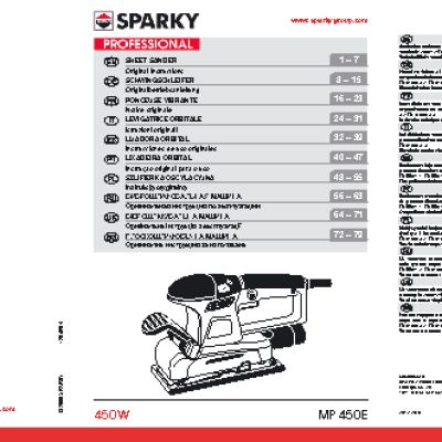 SPARKY MP 450E