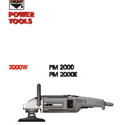 SPARKY PM 2000E
