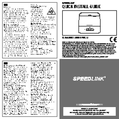 SPEEDLINK SL-8901-RRBK