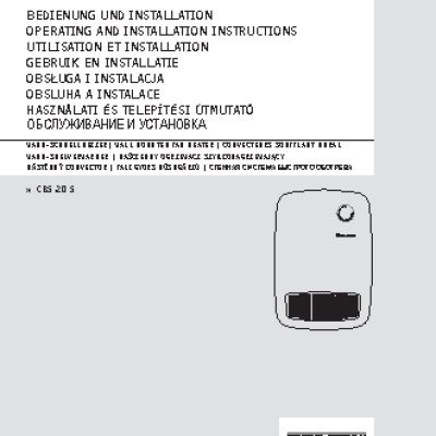 STIEBEL ELTRON CBS 20 S