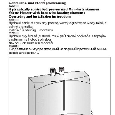 STIEBEL ELTRON DHM 6