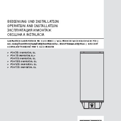 STIEBEL ELTRON PSH 80 Universal EL