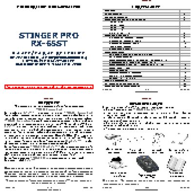 STINGER RX-65 STM