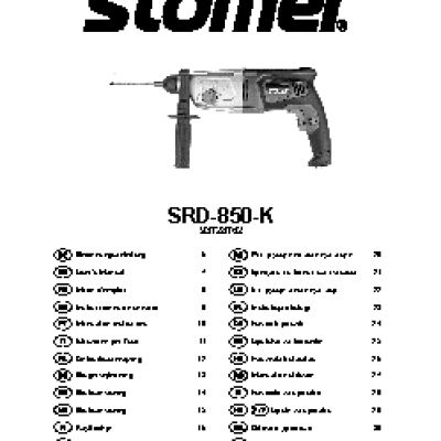STOMER SRD-850-K