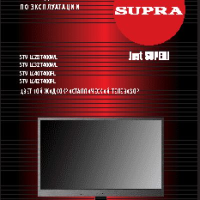 SUPRA STV-LC40T400FL