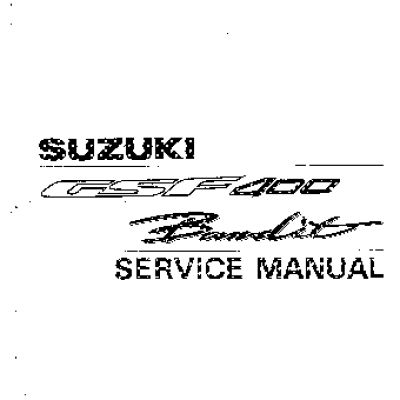 SUZUKI GSF 400 (1991-1993)
