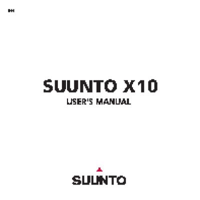 SUUNTO X10