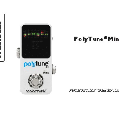 TC ELECTRONIC POLYTUNE MINI