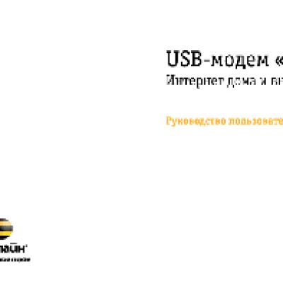 ZTE БИЛАЙН MF 100