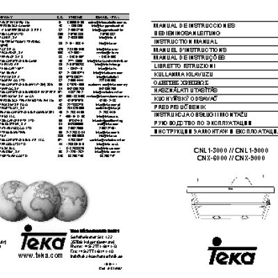 TEKA CNL1-3000 STAINLESS STEEL HP
