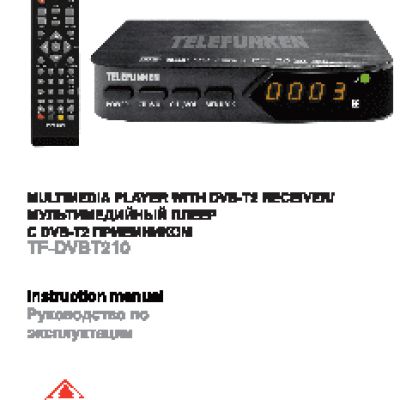 TELEFUNKEN TF-DVBT210