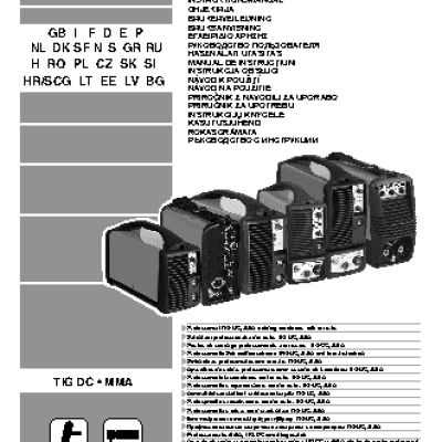 TELWIN TECHNOLOGY TIG 185 DC - HF/LIFT