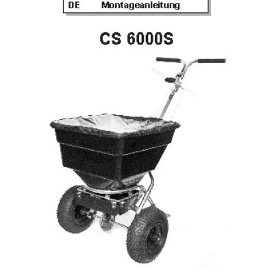 TEXAS Centrifugalspreder CS6000S