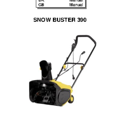 TEXAS Snow Buster 390