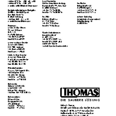 THOMAS Super 30 S Aquafilter (788067)