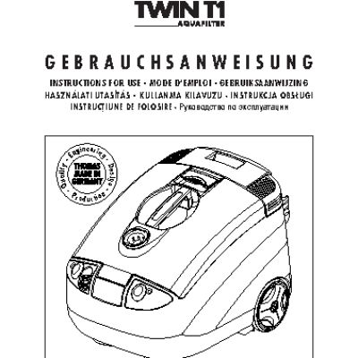 THOMAS TWIN T1 AQUAFILTER PET & FRIENDS