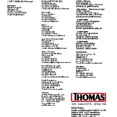 THOMAS TWIN T2 HYGIENE
