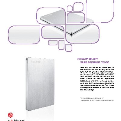 TOSHIBA 1Tb Stor.e Slim HDTD210ESMEA