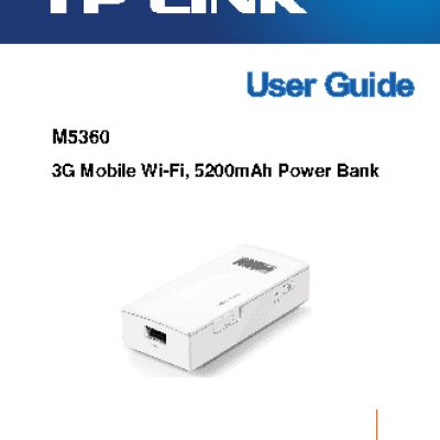 TP-LINK M5360 3G Mobile