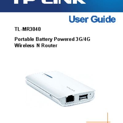 TP-LINK TL-MR3040