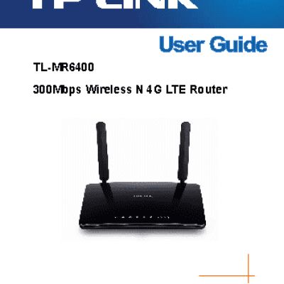 TP-LINK TL-MR6400