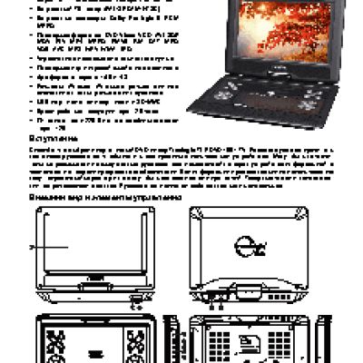 TREELOGIC TL-PDVD 1001 TV
