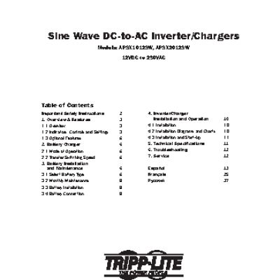 TRIPP LITE APSX1012SW