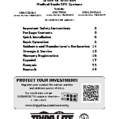 TRIPP LITE OMNIX350HG